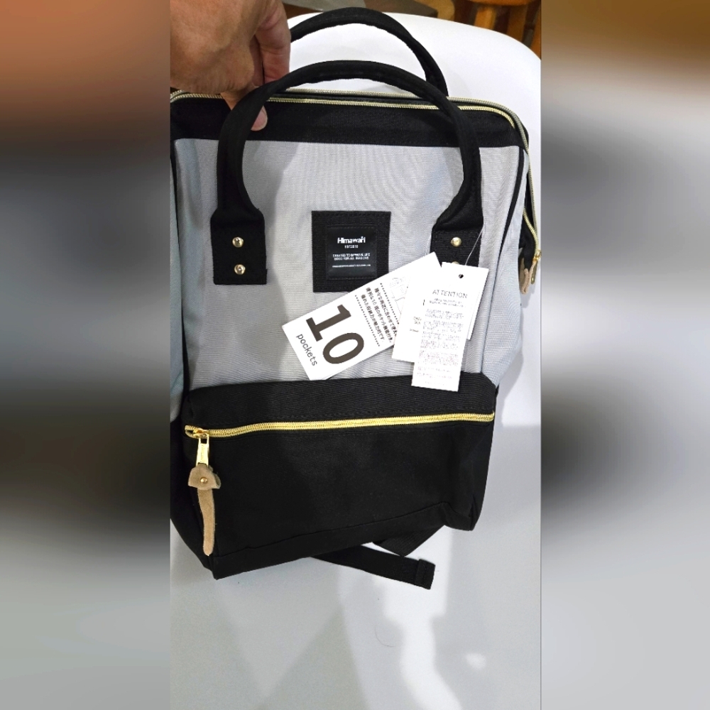Himawari Backpack - Gray & Black